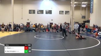 95 lbs Rr Rnd 1 - Camden Olson, Team Nauman K-8 vs Bryce Harrinington, Team Round-Up K-8