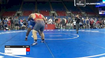 285 lbs Cons 8 #1 - Richie Pena, Arizona vs Simon Wilson, Illinois