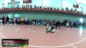 120 lbs Champ. Round 1 - Gabriel Curley, Contenders Wrestling Academy vs Rex Reynolds, Zionsville Wrestling Club