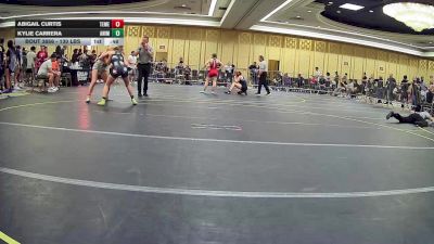 130 lbs Consi Of 32 #1 - Abigail Curtis, Temecula Valley HS vs Kylie Carrera, Animal House
