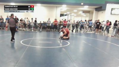 144 lbs Round Of 32 - Christian Jelle, MN vs Kadin Mulford, CO