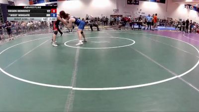 190 lbs Cons. Round 2 - West Wingate, Noke Wrestling RTC vs Degen Benedict, Virginia Team Predator