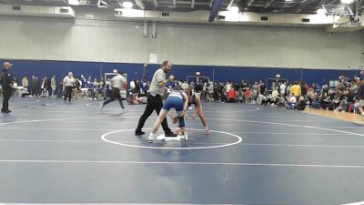 133 lbs Consi Of 16 #2 - Matteo Eagleson, Roger Williams vs Maceo Eramo, Roger Williams