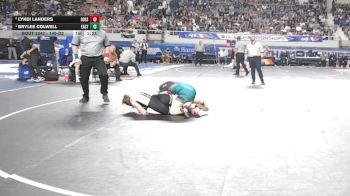 140-D2 1st Place Match - Brylee Colwell, Eastmark High School vs Lyndi Landers, Odyssey Institute