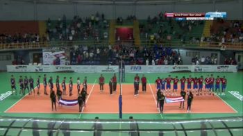 Costa Rica vs Puerto Rico- 2018 NORCECA U-19 Men's Continental Championship