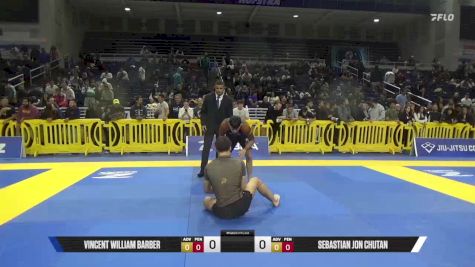 Sebastian Jon Chutan vs Vincent William Barber 2025 Pan IBJJF Jiu-Jitsu No-Gi Championship