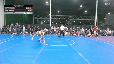 76 lbs Round 1 - Tace Sharp, Iron Horse vs Matthew Bly, Mat Assassins Red