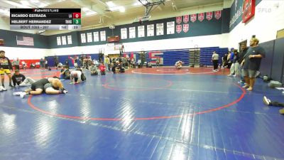 140 lbs Cons. Round 1 - Raymond Munoz, Bishop Amat vs Jose Lara, Santa Ana