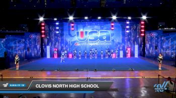 Clovis North High School [2019 Large Varsity Show Cheer Intermediate (17-20) Day 1] 2019 USA Spirit Nationals