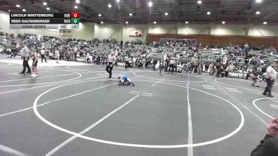 54 lbs Consolation - Lincoln Whittenburg, Ceres Pups WC vs Reed Saltenberger, Patriot Mat Club