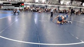 Silver 165 lbs Champ. Round 2 - Bryson Kundinger, Wisconsin-Eau Claire vs Jesus Iglesias, Augustana (IL)