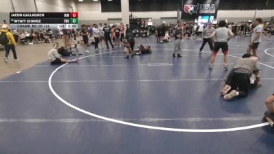 126 lbs Champ. Rd Of 128 - Jaedn Gallagher, DC Elite Wrestling vs Wyatt Chavez, Elevate Wrestling Club
