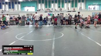 84 lbs 5th Place Match - Abram Whitaker, Killer Elite vs Immanuel Vanderpool, Teknique