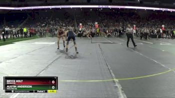 D1-106 lbs Champ. Round 1 - Bryce Holt, Romeo HS vs Austin Anderson, Midland HS