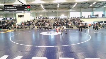 165 lbs Semifinal - Kaiden Wagner, Lycoming vs Ryley Monica, Oneonta State