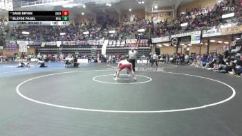 157 lbs Cons. Round 2 - Blayde Pagel, Minneapolis Lions vs Sage Bryan, Oberlin-Decatur Community HS