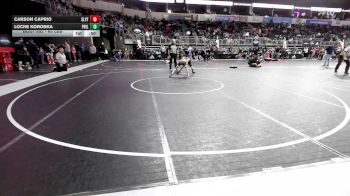 65 lbs Consi Of 8 #2 - Carson Caprio, SlyFox Wr Ac vs Locke Korobka, Phillipsburg WC