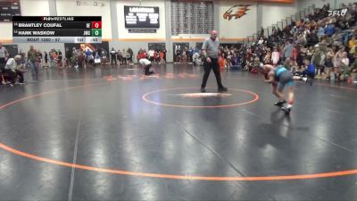 57 lbs Semifinal - Hank Waskow, Jesup Mat Club vs Brantley Coufal, DC Elite