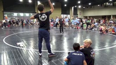95 lbs Round 4 (6 Team) - Christian Wolfey, Alabama Elite Blue vs Fletcher Thompson, Rabbit WC