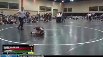 60 lbs Finals (2 Team) - Ryder Uhlenhake, Iowa Gold vs Colin Kirk, Tennessee Blue