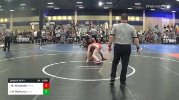 Match - Michael Alexander, Team Prestige vs Miguel DeHoyos, Olympus Wrestling Club