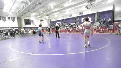 138 lbs Semifinal - Cole Hagerty, Patriot Club vs Ian Torres, Shore Thing WC