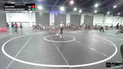 46 lbs Consi Of 16 #2 - Mila Lopez, SoCal Hammers vs Christopher Edwards, New Mexico Outlaws