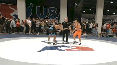 60 kg Champ. Rd Of 32 - Manuel Saldate, Beaver Dam Wrestling Regional Training Center vs Troy Almeida, Tiger Wrestling Club
