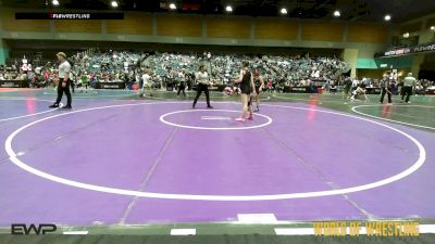 115 lbs Consolation - Nya Guzman, AWA vs Virginia Fraser, Roundtree Wrestling Academy