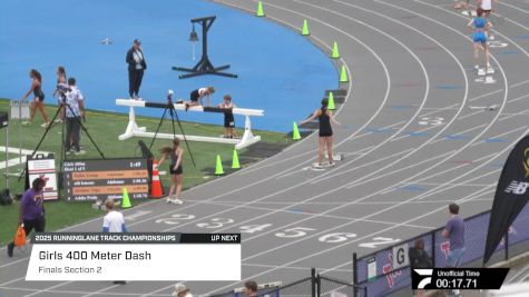 High School Girls' 400m, Finals 2