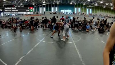 120 lbs Cons. Semi - Zachary Caro, Eagle Empire vs Maddox Mendez, Tampa Bay Tiger WC