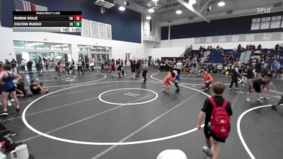 150 lbs Semifinal - Ruben Soliz, Tiger Wrestling vs Colton Russo, San Diego