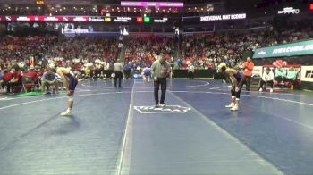 1A-113 lbs Champ. Round 2 - Carver Hinz, Jesup vs Brodie Johnsen, Logan-Magnolia