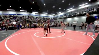 67 lbs Quarterfinal - Colton Friddle, Deer Creek Wrestling Club vs Jett Rodriguez, Noble Takedown Club