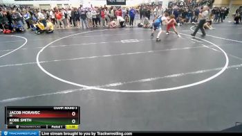 160 lbs Champ. Round 3 - Jacob Moravec, NE vs Kobe Smith, OK