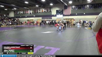 110 lbs 7th Place Match - Nina Yankey, Iowa City, City High vs Jillian Langstraat, Washington