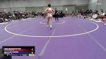 150 lbs Round 1 (8 Team) - Jake Brandstetter, Louisiana Red vs Braylan Cosper, Tennessee