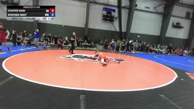 144 lbs Champ. Rd Of 32 - Cooper Bain, Eastern Oregon Elite vs Stephen Grey, Avalanche