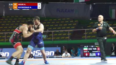 87 kg - Hossein Ahmad Nouri, IRI vs Mehmetali Kucukosman, TUR