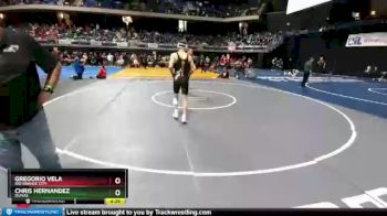 5 lbs Champ. Round 1 - Gregorio Vela, Rio Grande City vs Chris Hernandez, Dumas