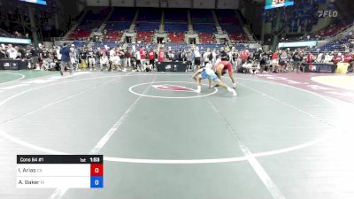 138 lbs Cons 64 #1 - Ivan Arias, CA vs Aidan Baker, RI