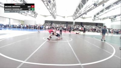 134-H lbs Round Of 64 - Michael Mirassol, American MMAW vs Maddox Rosenblatt, St. Joe's Prep