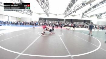 134-H lbs Round Of 64 - Michael Mirassol, American MMAW vs Maddox Rosenblatt, St. Joe's Prep