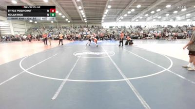 120 lbs Quarterfinal - Bryce Pequignot, PA vs Nolan Rice, PA