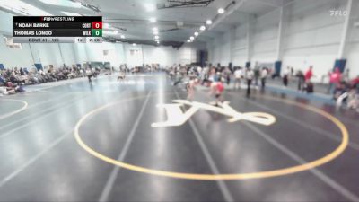 125 lbs Champ. Round 2 - Noah Barke, Cortland State vs Thomas Longo, Wilkes