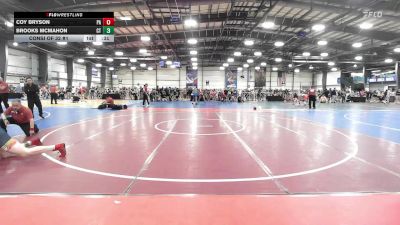 170 lbs Consi Of 32 #1 - Coy Bryson, PA vs Brooks McMahon, CT