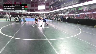 157 lbs Champ. Round 2 - Logan Shaver, Meridian vs Rafferty Bell, Eagle