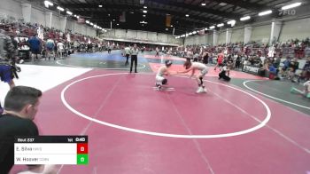 144 lbs Consi Of 8 #1 - Ethan Silva, Hayden vs Wyatt Hoover, Cornerstone