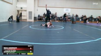 55-59 lbs Round 1 - Landon Elmer, Roy Wrestling Club vs Beau Anderson, Davis Wrestling Club