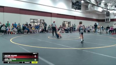 66-68 lbs Semifinal - Jacob Young, Noblesville WC vs Axel Deters, Unattached